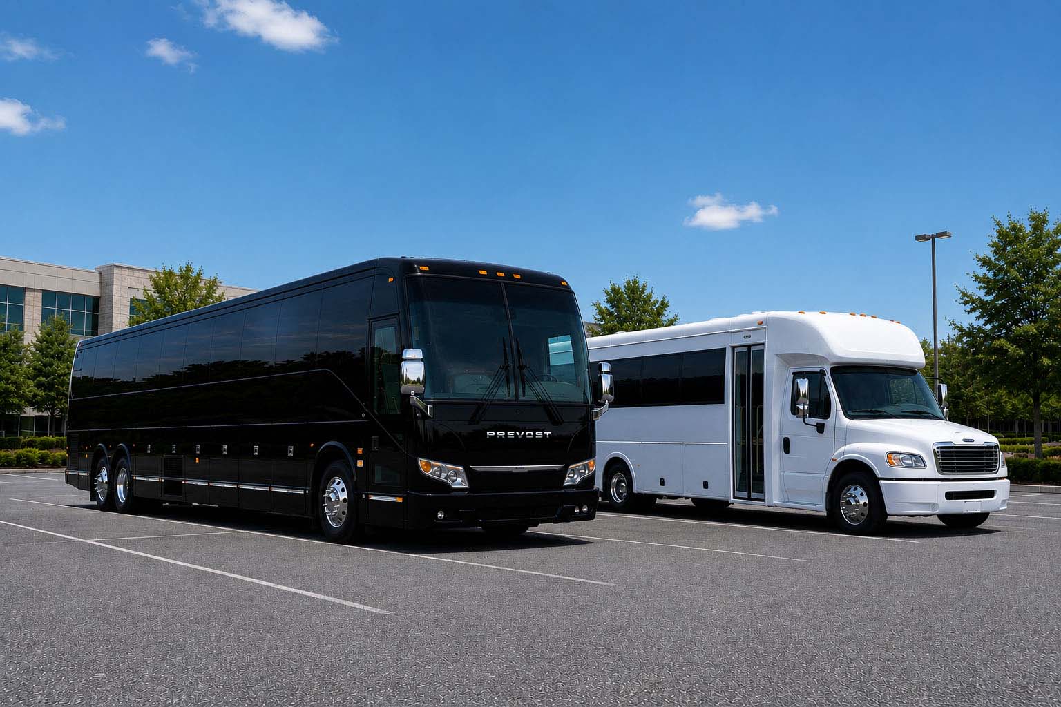 Shuttle bus rental in Charlotte, NC